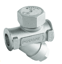 PT11H thermodynamic steam trap in full stainless steel with inbuilt strainer, supplied in Nepal